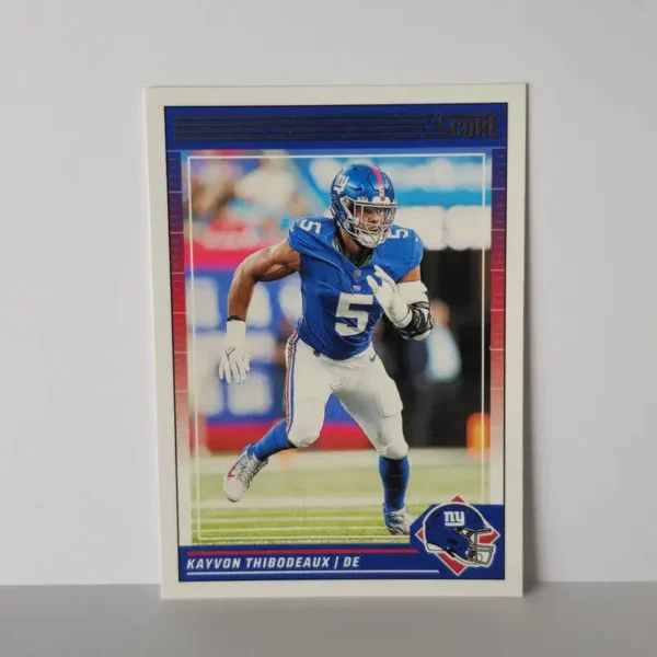 Panini Score Football 2024 | #213 Kayvon Thibodeaux - New York Giants