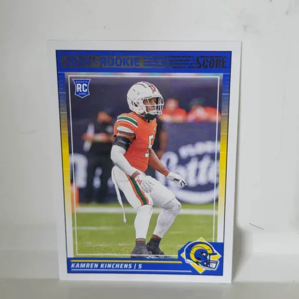 Panini Score Football 2024 | #348 Kamren Kinchens - Los Angeles Rams | Rookie Card