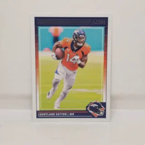 Panini Score Football 2024 | #87 Courtland Sutton - Denver Broncos