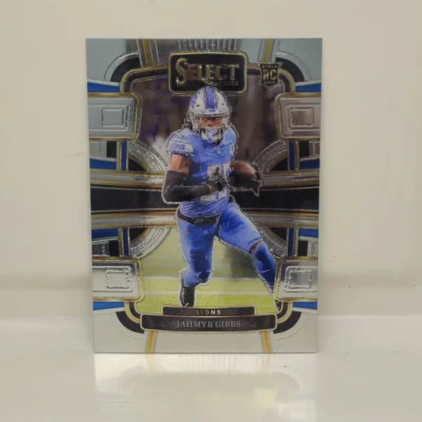 Panini Select Football 2023 | #34 Jahmyr Gibbs - Detroit Lions | Concourse Rookie Card