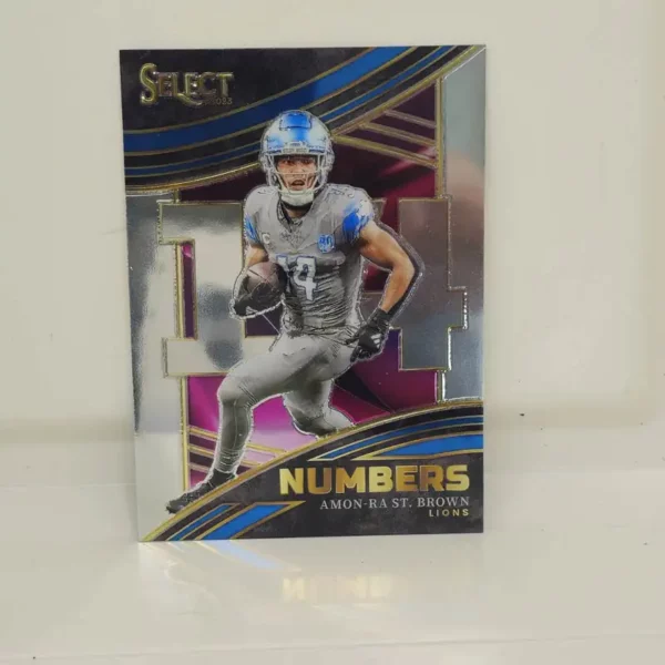 Panini Select Football 2023 | #NMB-AST Amon-Ra St. Brown - Detroit Lions | Numbers
