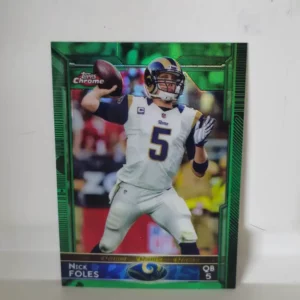 Topps Chrome Football 2015 | #74 Nick Foles - St Louis Rams | Green