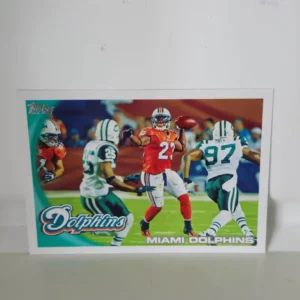 Topps Football 2010 | #247 Miami Dolphins