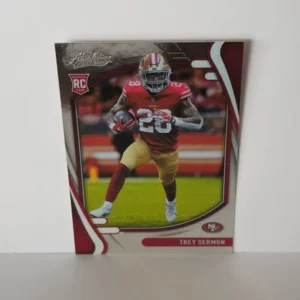 Panini Absolute Football 2021 | #126 Trey Sermon - San Francisco 49ers | Rookie Card
