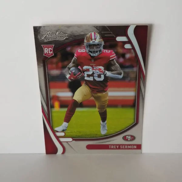 Panini Absolute Football 2021 | #126 Trey Sermon - San Francisco 49ers | Rookie Card