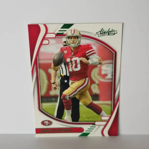 Panini Absolute Football 2021 | #82 Jimmy Garoppolo - San Francisco 49ers | Emerald