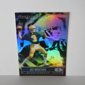 Panini Chronicles Draft Picks Football 2022 | #12 Joe Montana - Notre Dame Fighting Irish | Illusions