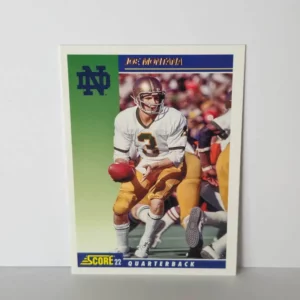 Panini Chronicles Draft Picks Football 2022 | #18 Joe Montana - Notre Dame Fighting Irish | Bronze Score