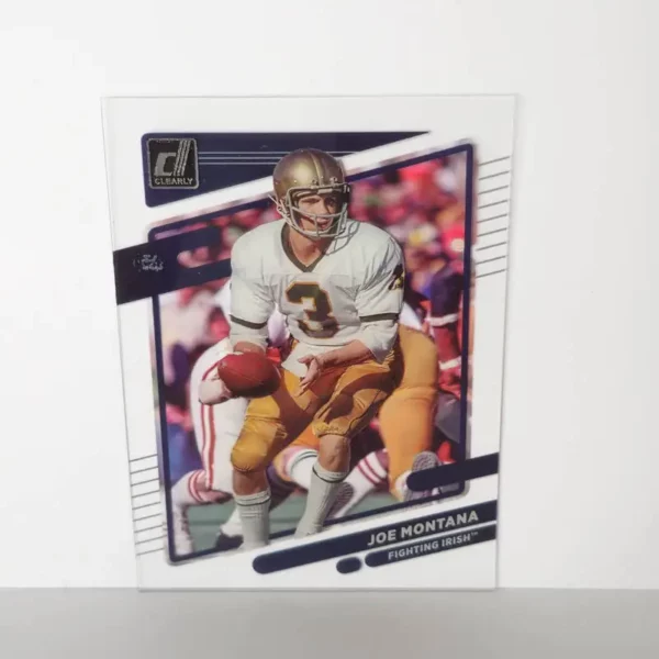 Panini Chronicles Draft Picks Football 2023 | #10 Joe Montana - Notre Dame Fighting Irish | Clearly Donruss