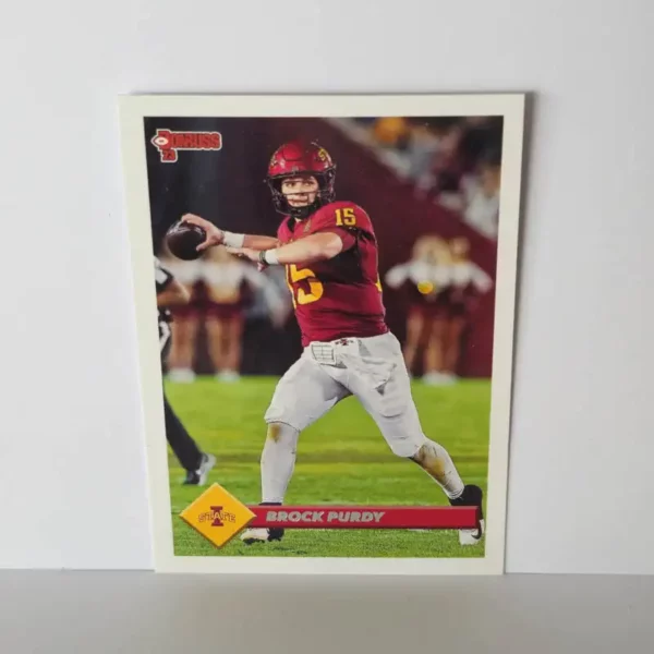 Panini Chronicles Draft Picks Football 2023 | #13 Brock Purdy - Iowa State Cyclones | Donruss