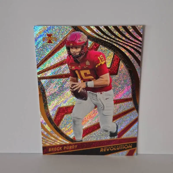 Panini Chronicles Draft Picks Football 2023 | #82 Brock Purdy - Iowa State Cyclones | Revolution