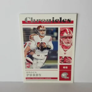 Panini Chronicles Football 2021 | #41 Brock Purdy - San Francisco 49ers | Chronicles Rookie Card