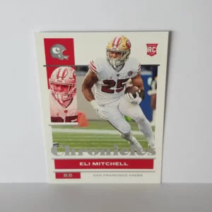 Panini Chronicles Football 2021 | #79 Eli Mitchell - San Francisco 49ers | Chronicles Rookie Card