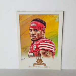 Panini Chronicles Football 2021 | #GK-17 Eli Mitchell - San Francisco 49ers | Gridiron Kings Rookie Card