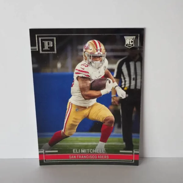 Panini Chronicles Football 2021 | #PA-17 Eli Mitchell - San Francisco 49ers | Panini Rookie Card