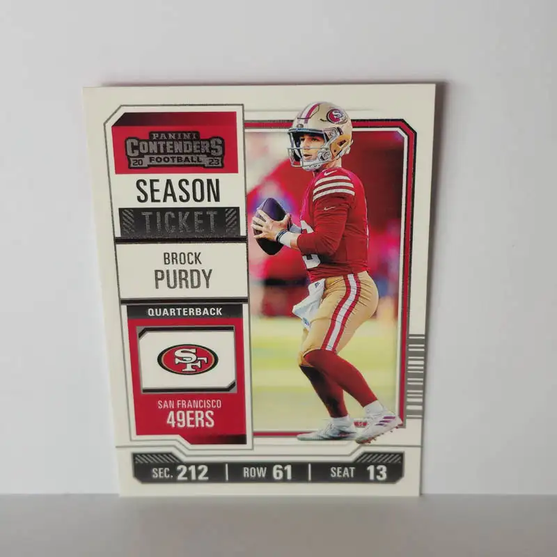 Panini Contenders Football 2023 | #86 Brock Purdy - San Francisco 49ers
