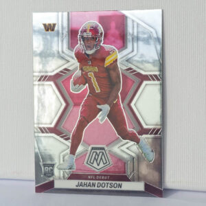 Panini Mosaic Football 2022 | #280 Jahan Dotson - Washington Commanders | NFL Debut Rookie Card