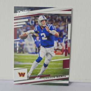 Panini Prestige Football 2022 | #123 Carson Wentz - Washington Commanders