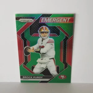 Panini Prizm Football 2023 | H-2 Brock Purdy - San Francisco 49ers | Green Emergent