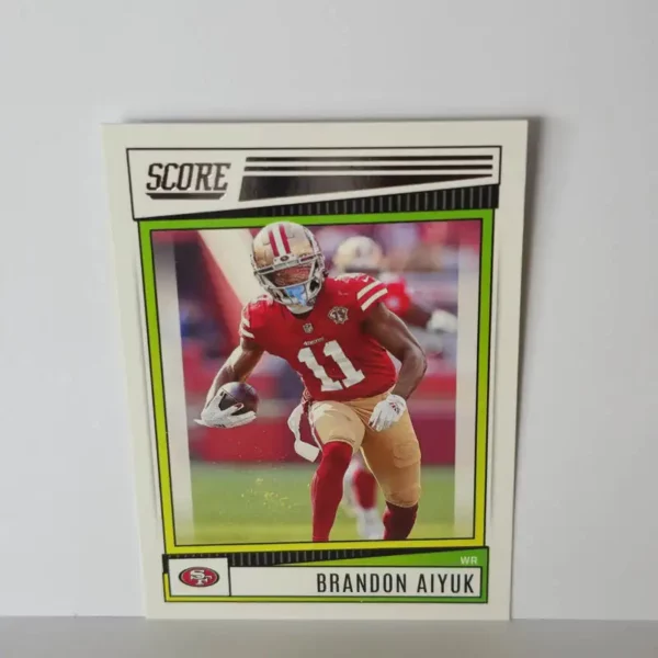 Panini Score Football 2022 | #162 Brandon Aiyuk - San Francisco 49ers