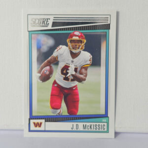 Panini Score Football 2022 | #256 J.D. McKissic - Washington Commanders