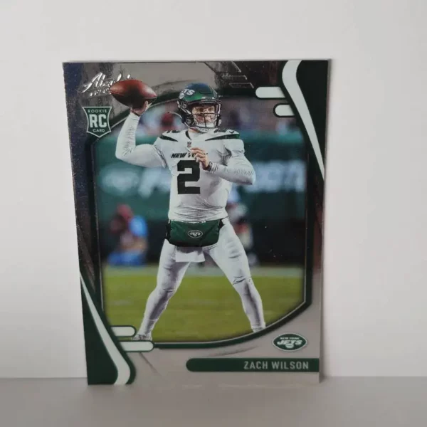 Panini Absolute Football 2021 | #102 Zach Wilson - New York Jets | Rookie Card