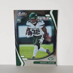Panini Absolute Football 2021 | #129 Michael Carter - New York Jets | Rookie Card