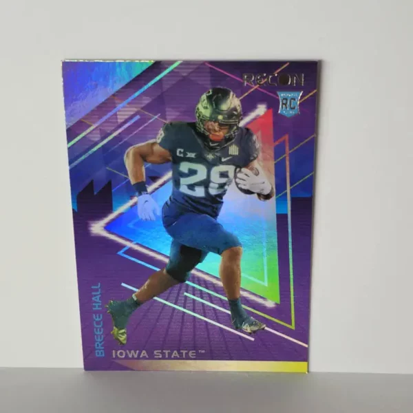 Panini Chronicles Draft Picks Football 2022 | #17 Breece Hall - Iowa State Cyclones | Recon Rookie Card