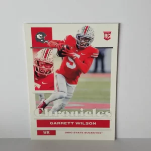 Panini Chronicles Draft Picks Football 2022 | #7 Garrett Wilson - Ohio State Buckeyes | Chronicles Rookie Card