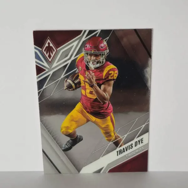 Panini Chronicles Draft Picks Football 2023 | #24 Travis Dye - USC Trojans | Phoenix Rookie Card