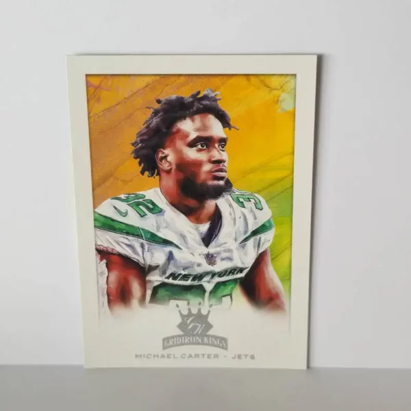 Panini Chronicles Football 2021 | #GK-14 Michael Carter - New York Jets | Gridiron Kings Rookie Card