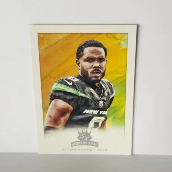 Panini Chronicles Football 2021 | #GK-30 Elijah Moore - New York Jets | Gridiron Kings Rookie Card
