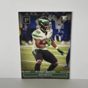Panini Chronicles Football 2021 | #PA-14 Michael Carter - New York Jets | Panini Rookie Card