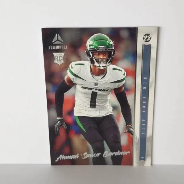 Panini Chronicles Football 2022 | #208 Ahmad Gardner - New York Jets | Luminance Rookie Card