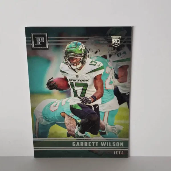 Panini Chronicles Football 2022 | #PA-7 Garrett Wilson - New York Jets | Panini Rookie Card