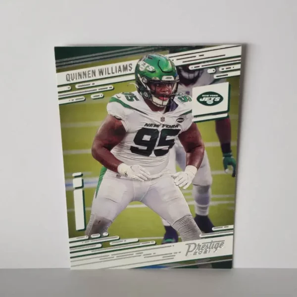 Panini Prestige Football 2021 | #168 Quinnen Williams - New York Jets