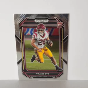 Panini Prizm Draft Picks Football 2023 | #129 Travis Dye - USC Trojans | Rookie Card
