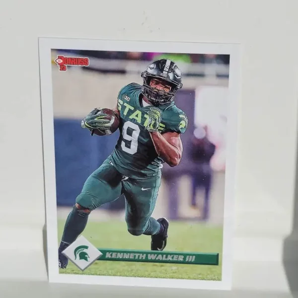 Panini Chronicles Draft Picks Football 2023 | #11 Kenneth Walker III - Michigan State Spartans | Donruss