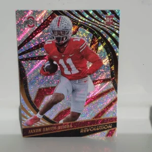 Panini Chronicles Draft Picks Football 2023 | #36 Jaxon Smith-Njigba - Ohio State Buckeyes | Revolution Rookie Card