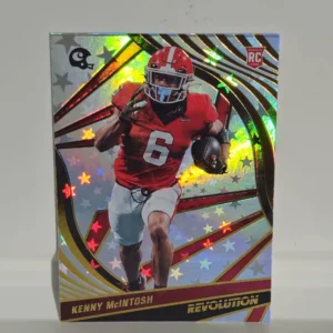 Panini Chronicles Draft Picks Football 2023 | #66 Kenny McIntosh - Georgia Bulldogs | Revolution Astro Rookie Card