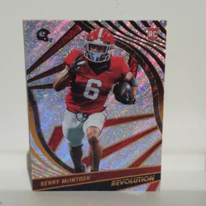 Panini Chronicles Draft Picks Football 2023 | #66 Kenny McIntosh - Georgia Bulldogs | Revolution Rookie Card