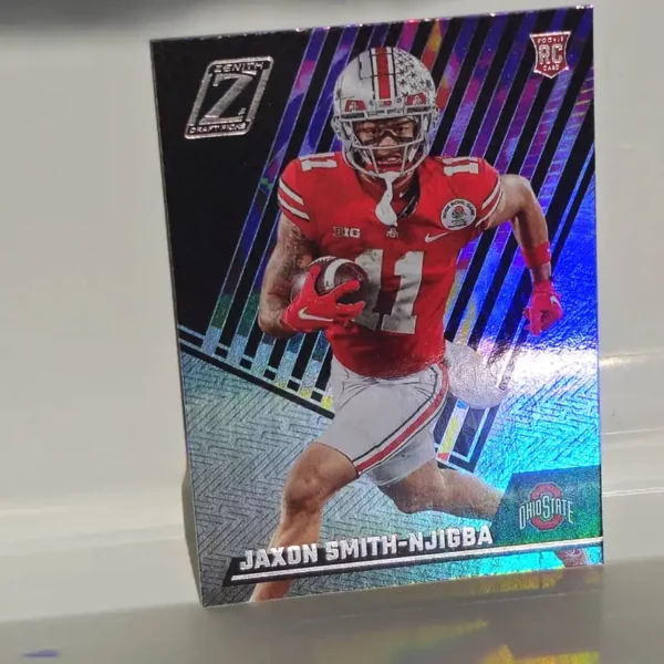 Panini Chronicles Draft Picks Football 2023 | #7 Jaxon Smith-Njigba - Ohio State Buckeyes | Zenith Rookie Card