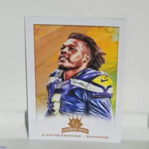 Panini Chronicles Football 2021 | #GK-33 D'Wayne Eskridge - Seattle Seahawks | Bronze Gridiron Kings Rookie Card