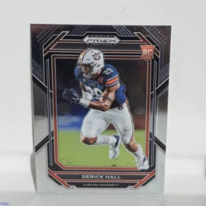 Panini Prizm Draft Picks Football 2023 | #170 Derick Hall - Auburn Tigers | Rookie Card