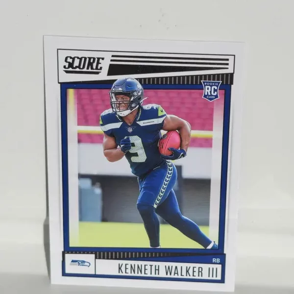 Panini Score Football 2021 | #329 Kenneth Walker III - Seattle Seahawks | Rookie Card