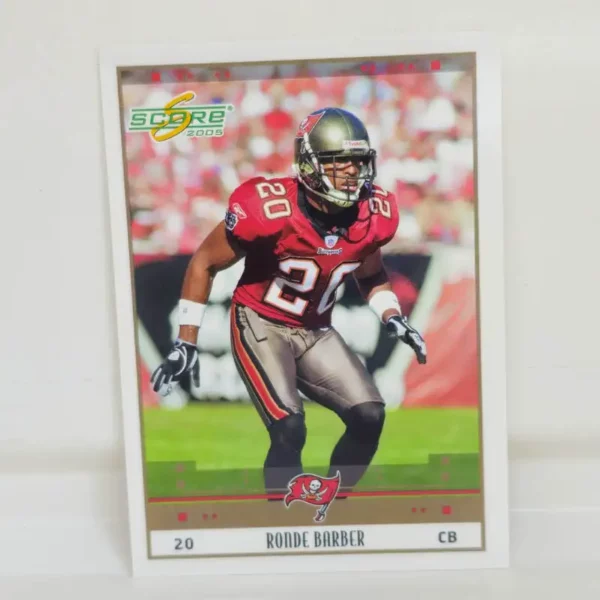 Donruss Playoff 2005 | #281 Ronde Barber - Tampa Bay Buccaneers | Score