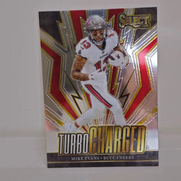 Panini Select Football 2023 | #TUR-MEV Mike Evans - Tampa Bay Buccaneers | Turbocharged