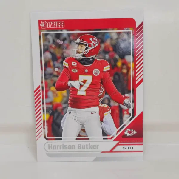 Panini Donruss Football 2024 | #239 Harrison Butker - Kansas City Chiefs