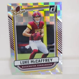 Panini Donruss Football 2024 | #TR-22 Luke McCaffrey - Washington Commanders | The Rookies