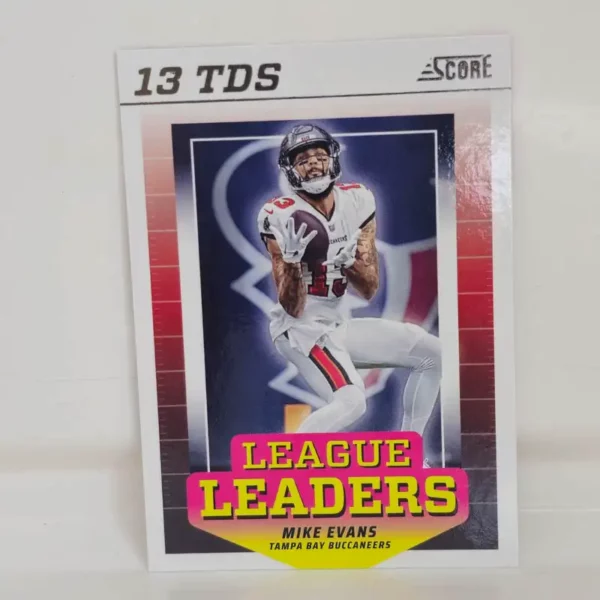 Panini Score Football 2024 | #LL-MES Mike Evans - Tampa Bay Buccaneers | League Leaders